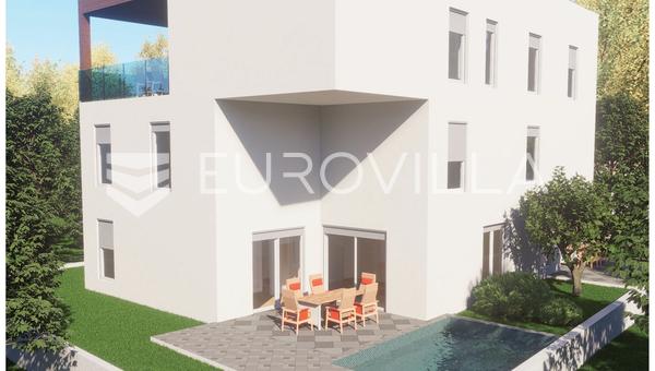 Vodice, OBRA NUEVA, moderno apartamento de dos dormitorios con piscina 90,13 m²