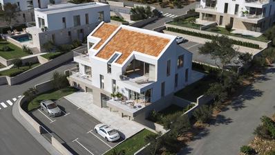 Brač, Supetar, dvosoban penthouse s predivnim pogledom