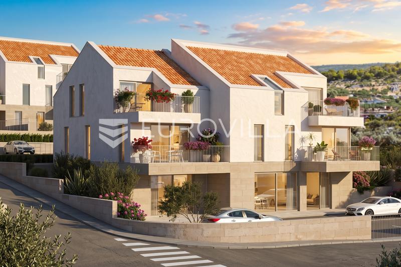 Brac, Supetar, dvoupokojový penthouse s nádherným výhledem - 7