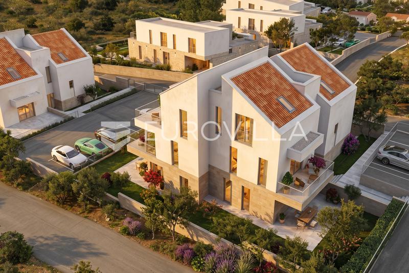 Brac, Supetar, dvoupokojový penthouse s nádherným výhledem - 6