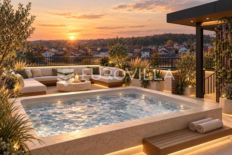 Zagreb, Maksimir, ein modernes Reihenhaus, Neubau Remete Hills, 150 m² Garage und Parkplatz - 6
