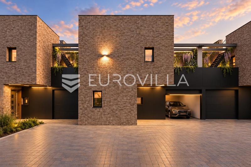 Zagreb, Maksimir, ein modernes Reihenhaus, Neubau Remete Hills, 150 m² Garage und Parkplatz - 4