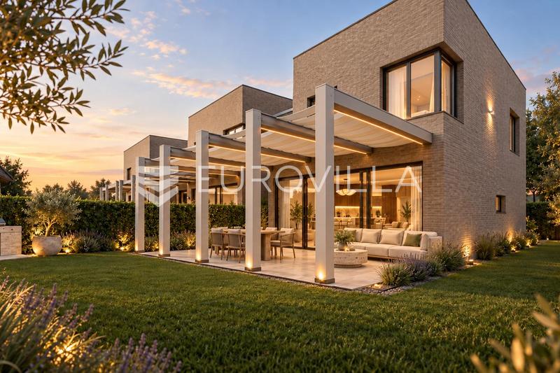 Zagreb, Maksimir, ein modernes Reihenhaus, Neubau Remete Hills, 150 m² Garage und Parkplatz - 1