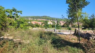 Hvar, Stari Grad, građevinsko zemljište s projektom