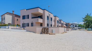 Ístria, Poreč, apartamento de três quartos com terraço na cobertura.