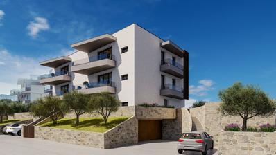 Čiovo, novogradnja, moderan trosoban stan površine 90,33 m²