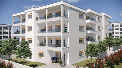 Pula, Centrum - exkluzivní třípokojový byt v novostavbě, 1. patro, 59,20 m² - výtah
