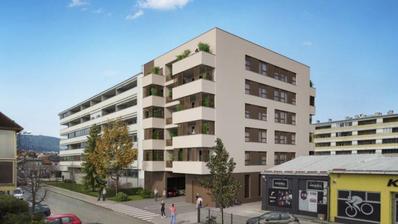 Záhreb, Trešnjevka, atraktívny dvojizbový byt v novostavbe s parkovaním, 47 m²