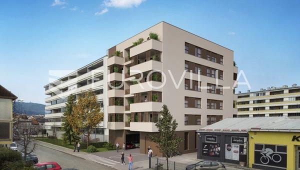 Zagreb, Trešnjevka, atraktivan dvosoban stan u novogradnji, 47 m²