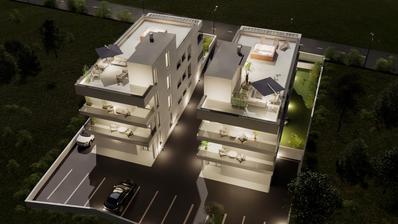 Zadar, Petrčane, penthouse s privatnom krovnom terasom i panoramskim pogledom na more, Punta Radman