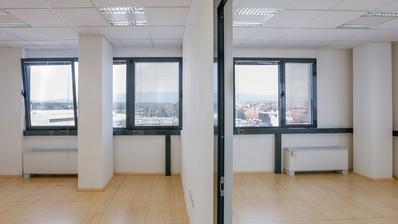 Zagreb, Dubrava, ofis alanı 240 m2, bir ofis binasının 1. katında
