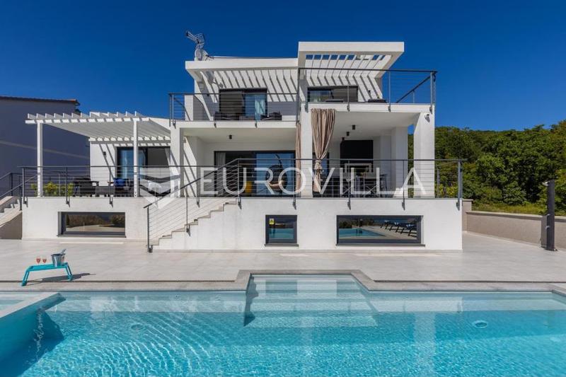 Crikvenica, Smrika, Hus med swimmingpool og panoramaudsigt - 3