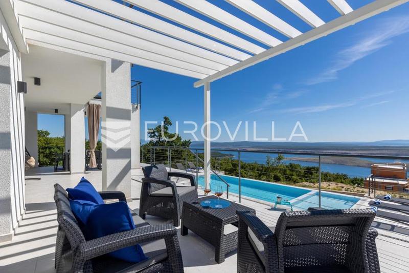 Crikvenica, Smrika, Hus med swimmingpool og panoramaudsigt - 7