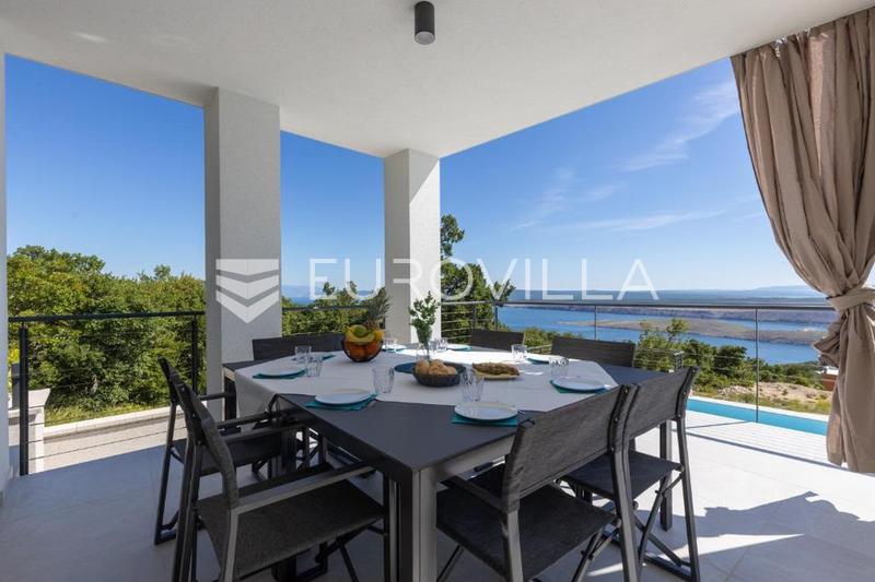 Crikvenica, Smrika, Hus med swimmingpool og panoramaudsigt - 12