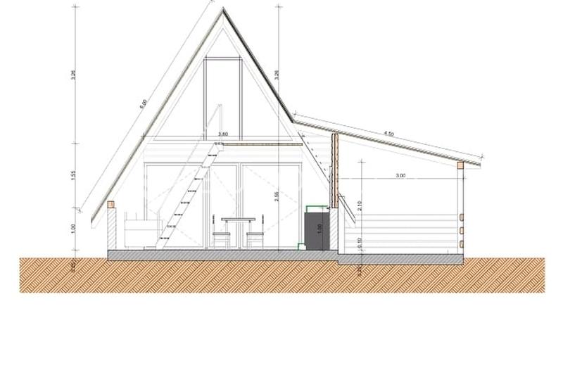 Josipdol, Skradnik, 90 m²-es ház építés alatt, kiváló helyen. - 2