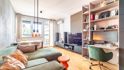 Zagreb, Ferenscica, komfortable Einzimmerwohnung mit Garagenstellplatz, 71 m²