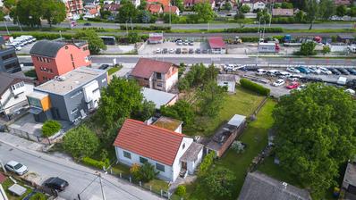 Zagreb, Samoborska cesta, M1 ve S imar amaçlı 868 m² arsa üzerinde aile evi
