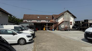 Osijek, Bilje, commercial space of 231 m2 for sale on a plot of 669 m2