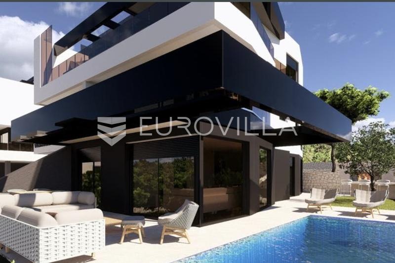 Krk, Krk stad, fyrarumslägenhet, 143,90 m², bottenvåning, privat trädgård, premium - 6