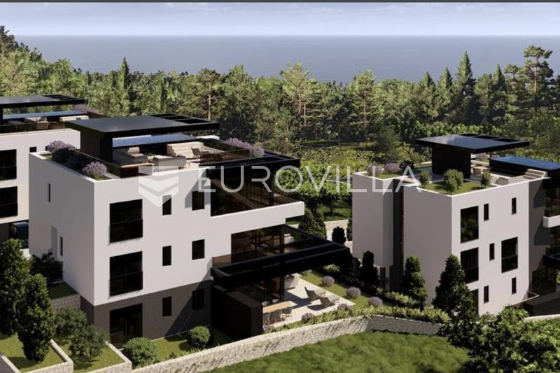 Krk, Krk stad, fyrarumslägenhet, 143,90 m², bottenvåning, privat trädgård, premium - 5