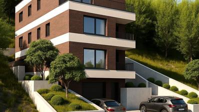 Zagreb, Šestinski vrh, građevinsko zemljište s projektom, moguće graditi 300 m²