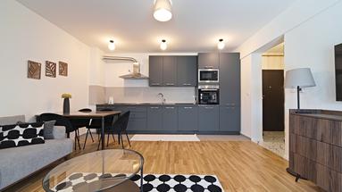 Osijek, Centar, prvi najam dvosobnog stana s parkirnim mjestom, 46 m²