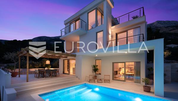 Hvar, Sveta Nedjelja, Luxusvilla in atemberaubender Lage