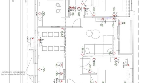 Pula, Centro, apartamento elegante em um novo edifício em uma localização atraente no centro de Pula