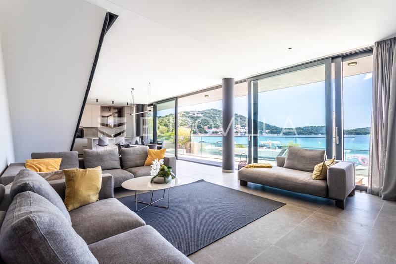 Tisno, modern villa with a swimming pool, first row to the sea - 11
