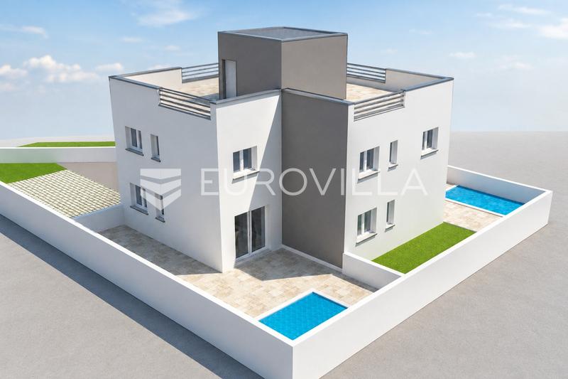 Nin, Zdrijac duplex exclusivo, 2 piscinas, 2 terraços na cobertura - 2