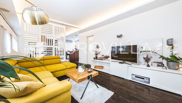 Zagreb, Ilica, 117 m² iki yatak odalı penthouse
