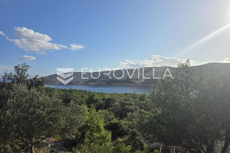 Rab, Barbat, Jordbruksland med olivenlund og havutsikt 3292 m² - 1