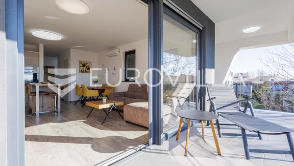 Istrie, Medulin, třípokojový byt v moderním, novém bytovém domě 94 m², první patro