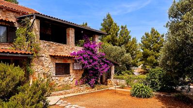 Otok Hvar, lijepa kamena kuća na mirnoj lokaciji