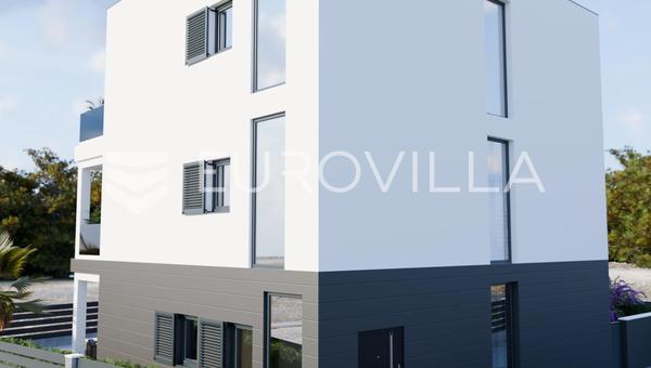Dolac, OBRA NUEVA, casa con piscina y vistas al mar