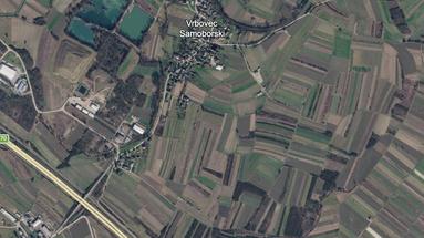 Samobor, Vrbovec Samoborski - byggegrund med et areal på 4.380 m².