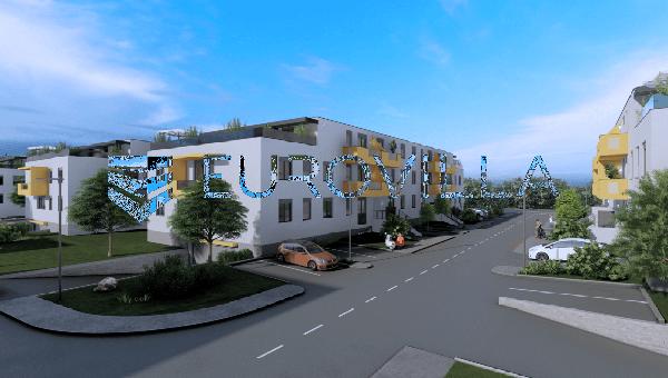 Zagreb, Odra, two-bedroom apartment with a garage parking space, net area 56.48 m², new build.