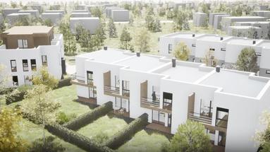 Varazdin, rijtjeshuis in Texas, bruikbare oppervlakte 123,70 m², NIEUWBOUW