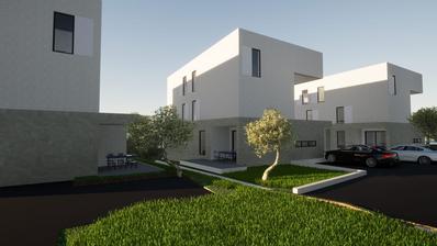 Vodice, NYBYGG, moderne ettroms leilighet med hage 61,70 m²