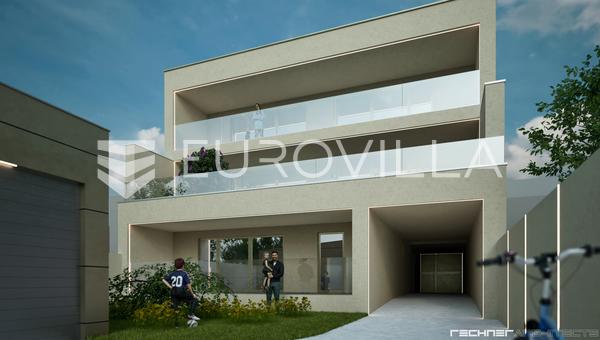 Osijek, Donji Grad - Dört yatak odalı daire, loggia ve garajlı, Yeni yapı