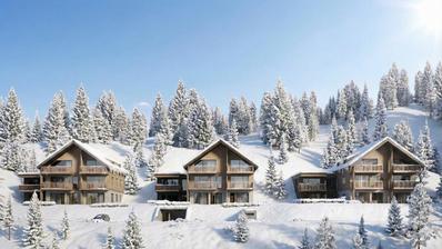 Itävalta, Hochrindl, UUSIRAKENNUS, moderni kaksio 80,27 m²