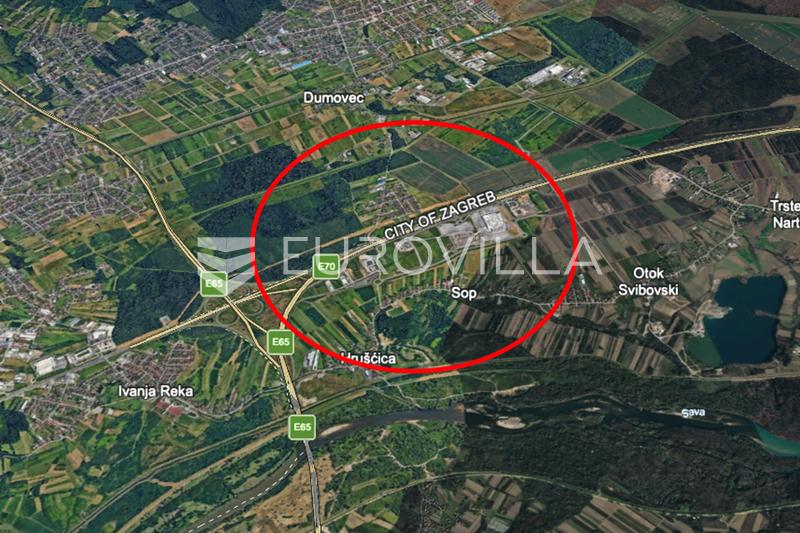 Sesvetski Kraljevec, attraktiv investeringsmark 23 122 m², ekonomisk zon