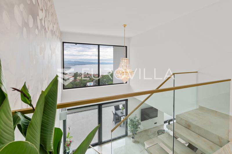 Opatija okolica, Mihotići, luksuzna vila 342 m² s infinity bazenom i wellnessom - 10