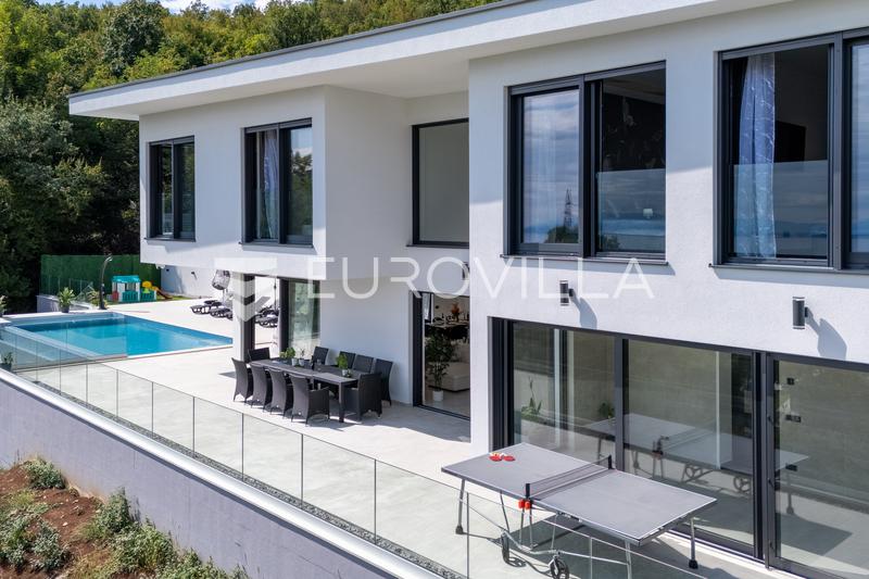 Opatija okolica, Mihotići, luksuzna vila 342 m² s infinity bazenom i wellnessom - 32