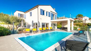 Ístria, Buje, villa exclusiva com uma bela vista para o mar