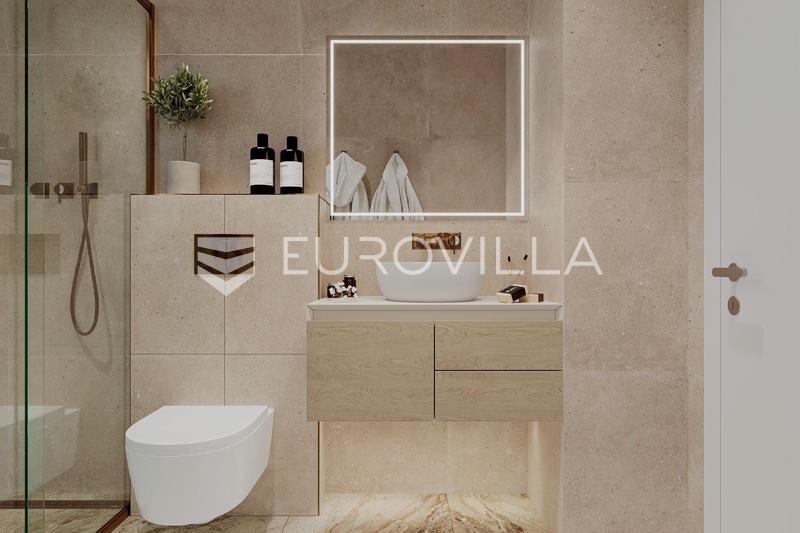 Podgora, Neubauwohnung mit einem Schlafzimmer, Meerblick und Loggia - 15
