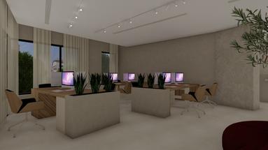 Zagreb, Donji Grad, poslovni prostor na 1. katu stambeno poslovne zgrade 156 m² NOVOGRADNJA