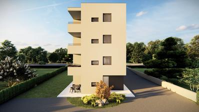 Istra, Tar, jednosoban stan s terasom na 3. katu 36.93 m² pogled more 2 parkirna mjesta