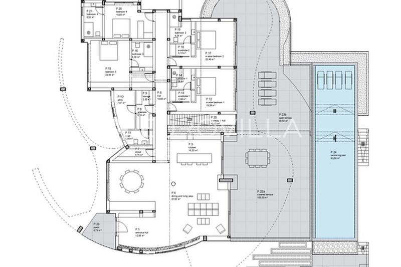 Istrien, Žminj, eksklusiv villa på 1,4 ha privat ejendom - 8