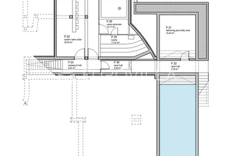 Istrien, Žminj, eksklusiv villa på 1,4 ha privat ejendom - 9